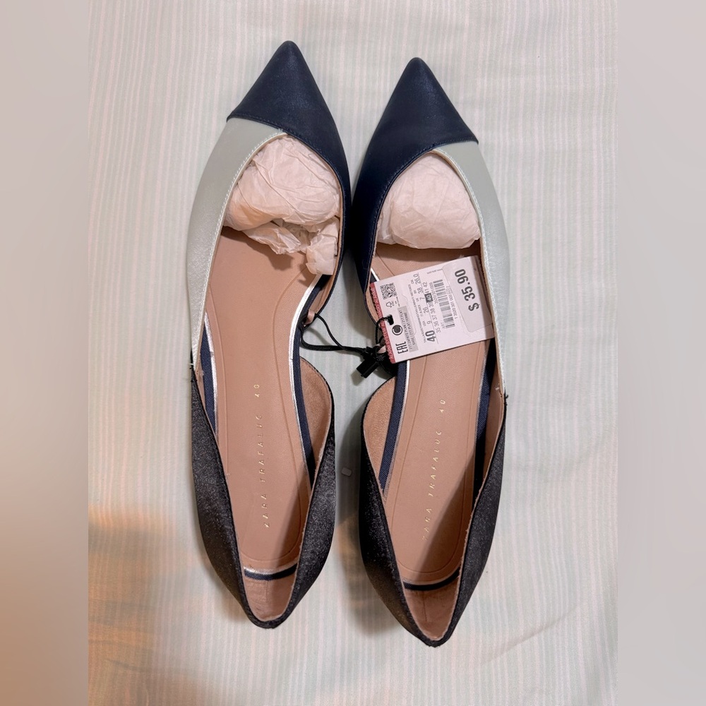 NWT Zara pointed flats